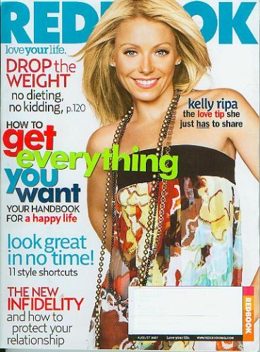 Redbook August 2007 Kelly Ripa, Love Your Life (Vol. 209 No. 2)