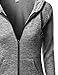 Xpril Women's Basic French Terry Raglan Style Workout Training Hoodie Jackets