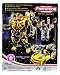 Hasbro Year 2010 Transformers Movie Series 3 "Dark of the Moon" Leader Class 10 Inch Tall Robot Action Figure with MechTech Weapon System Plus Light and Sound - Autobot BUMBLEBEE with Pop-Out Blasters (Vehicle Mode: Camaro Concept)_s-2