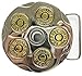 New Gun Bullet Round Spinning Spinner Belt Buckle also Stock in US