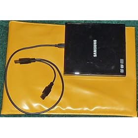 Samsung USB 2.0 8x DVD Writer External Optical Drive for Mac and PC