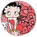 Vandor 13 1/2-Inch Decoupage Wall Clock, Betty Boop