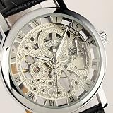 ESS - Herrenuhr - mechanische Uhr - Lederarmbanduhr - WM119