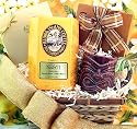 Hawaiian Gold Holiday Gift Basket with Kona Coffee Blend, Handmade Chocolate Truffles, &amp;amp; Fun Tiki Mug!