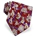 Chemistry Experiment Tie by Wild Ties - Burgundy Silk