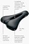Terry Men's Cite Y Gel Saddle Black