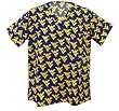 West Virginia University WVU Logo Scrubs Top Shirt-Size MED- 100% Natural Cotton - NOT a CHEAP BLEND - For HIM or HER- GIFT Ideas for Man Men Woman Women Ladies Nurses MOM Mother or DAD Father