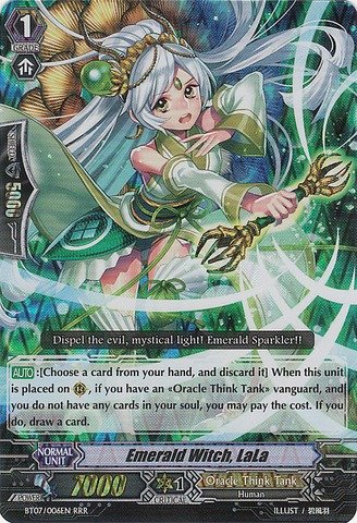 Cardfight!! Vanguard TCG - Emerald Witch, LaLa (BT07/006EN) - Rampage of the Beast King