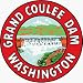 Fridgedoor Grand Coulee Dam Travel Decal Magnet