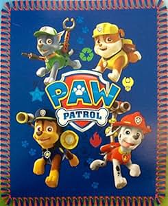 Amazon.com - Paw Patrol No Sew Fleece Throw Kit - 48 x 60