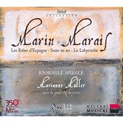 Marin Marais: Les Folies d'Espagne; Suite en mi; Le Labyrinthe
