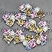 10 Pcs 3D Design Charm Rhinestones Crystal Nail Art Tips Manicure DIY Decoration