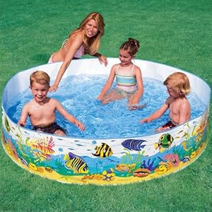 Plastic Snapset Exotic Reef Kiddie Pool