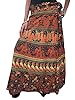 Indian Maxi Skirt Hippie Boho Cotton Printed Long Wrap Around Skirt