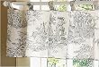 JoJo Designs Window Valance - Vintage French Black Toile JoJo Designs Window Valance - Vintage French Black Toile