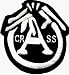 Crass - Black & White Logo - Embroidered Iron On or Sew On Patch