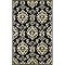 Sofia Rug Collection - Black/ Ivory