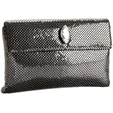 Whiting & Davis Crystal Flap Clutch
