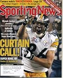 Sporting News February 17, 2006 Hines Ward/Pittsburgh Steelers Win Super Bowl XL