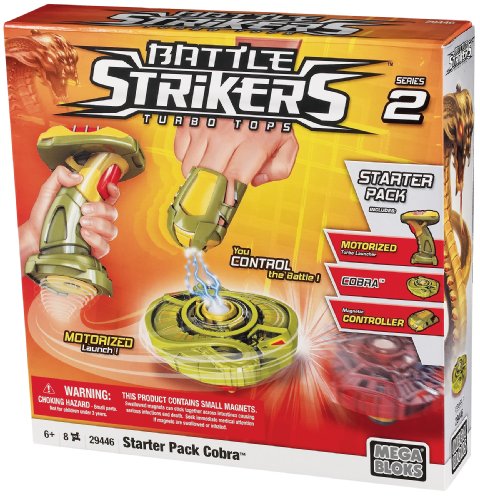Magnext Battle Strikers Turbo Tops Series 2 #29446 Cobra Starter Pack