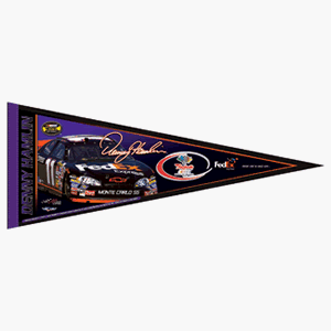 #11 DENNY HAMLIN ROOKIE OF THE YEAR 12X30 PENNANT FLAG