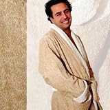 Armani International, Bathrobe in Bi-face Coloring, European Made, Faccia dei Colori Collection a must if you want to be 