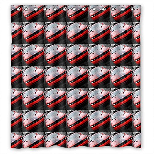 Dodge Innovative Polyester Odor-free Shower Curtains 60x72 inch / 150x180 cm