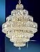 Classic Lighting 1603 G S Ambassador, Crystal, Chandelier, 26" x 26" x 35", 24k Gold Plate