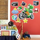 Mario Kart Wii Yoshi Giant Wall Decal Party Supplies