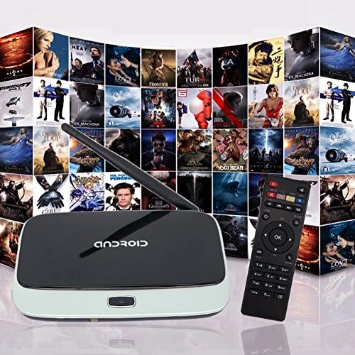 HONGTOP CS918 Quad Core Smart TV Box 2GB/32GB Android 4.4 Player Kodi16.0 Full HDMI 1080P with Remote Control 2.4G Wi-Fi Streaming Media Player