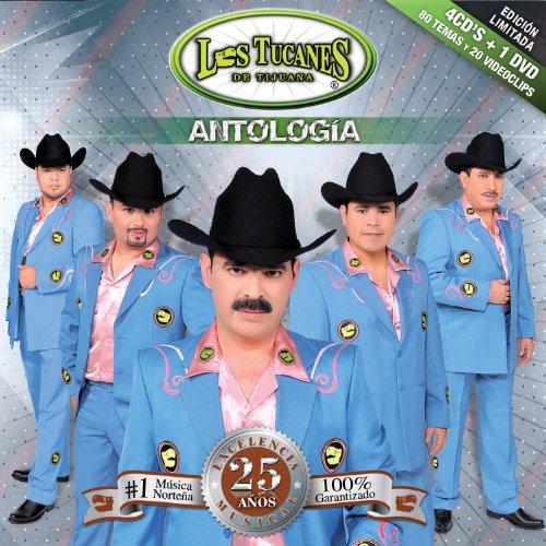 Los Tucanes De Tijuana - 25 Aniversario Antologia [4 Cd/dvd Combo] - Zortam Music