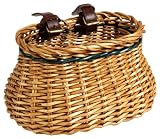Nantucket Bike Basket CompanyClassic Miacomet Collection Bike Basket (Honey, Child)