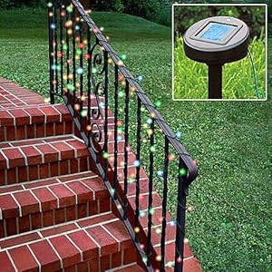 35 Ft GudCraft Solar Powered Christmas Lights String Light 100 LED Blue