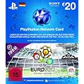 PlayStation Live Card 20 Euro (Deutschland) im UEFA Euro 2012 Design (FIFA 12 Add-On nicht enthalten)
