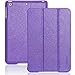 iPad mini case, INVELLOP Purple Leatherette Case Cover for Apple iPad mini/iPad mini 2/iPad mini 3 (Purple)