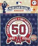 2011 Los Angeles Angels 50th Anniversary Patch - Official MLB Licensed