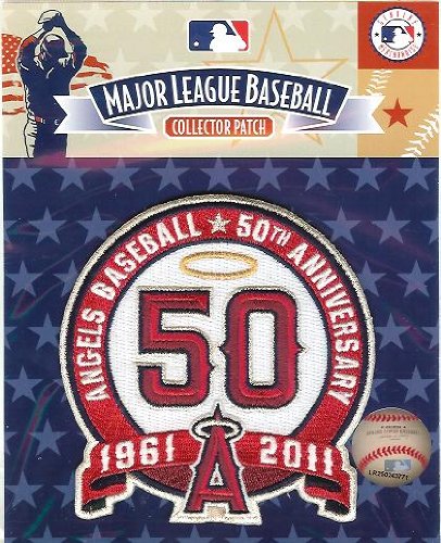 2011 Los Angeles Angels 50th Anniversary Patch - Official MLB Licensed
