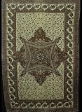 Yellow & Black Elephant with Stars Indian Tapestry - Wall Hanging for Hippies