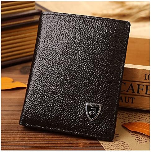 Glamdaisy Slim Bifold Credit Card Holder Wallet with Keep Cash Pocket (Coffee)