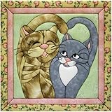 Quilt Magic 12-Inch by 12-Inch Cats Meow Kit