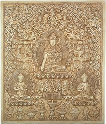 Buddha Tibetan Relief