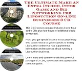 The Ultimate Make An Extra Income, Inner Game and Biz Networking for Liposuction On-line Businesses 3 CD Course by LTBR, Inc