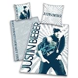 Herding 440802050 Bettw&auml;sche Justin Bieber, 80x80 cm + 135x200 cm, Linon