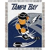 Tampa Bay Lightning NHL Triple Woven Jacquard Throw (044 Series) (36""X46"")