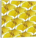 Ginkgo leaves (Ginkgo biloba) - 40 Inch Canvas Print (101cm) by Science Photo Library