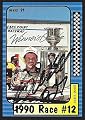 AUTOGRAPHED Rusty Wallace 1991 Maxx Racing SEARS POINT WIN (#2 Miller High Life) Vintage Signed Collectible NASCAR Trading Card with COA