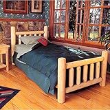 UPC 779711003821 product image for Rustic Natural Cedar Furniture Company Full Cedar Log Bed | upcitemdb.com