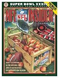 Canvas 22 x 30 Super Bowl XXXIV Program Print - 2000, Rams vs Titans - Original NFL Art and Prints