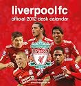 Official Liverpool FC Desk Tent Calendar 2012
