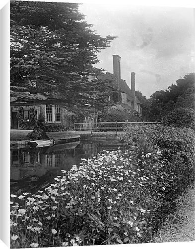 Canvas Prints of Brinsop Court from Country Life 